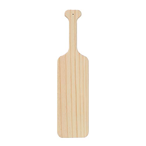 15" Inch Greek Fraternity Paddle, Solid Sorority Wood Paddle, Unfinished Pine Wooden Paddle, 1Pack NUEVEN
