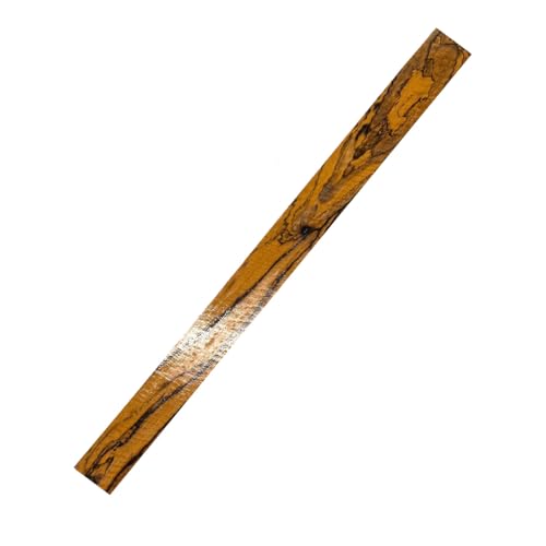 Exotic Wood Zone's Black and White Ebony/Pale Moon Turning Blanks | Square Lathe Hardwood Blocks (1, 1" x 1" x 12") Exotic Wood Zone