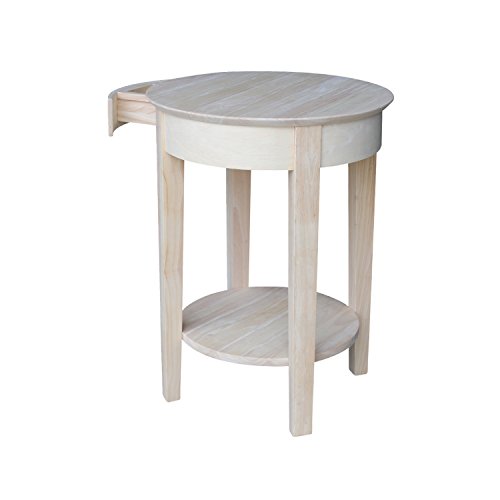 International Concepts Accent Table, Unfinished IC International Concepts