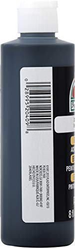 Apple Barrel Gloss Acrylic Paint in Assorted Colors (8 oz), 20409 Gloss Black Apple Barrel