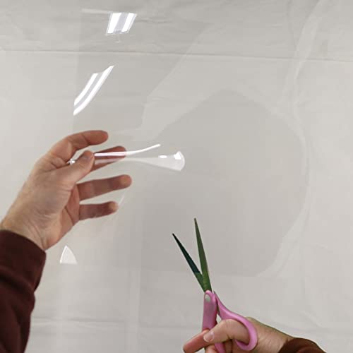 12 Sheets | 7 mil Clear Mylar | 12 x 12 inch | Blank Stencil Making Sheet | for Cricut, Silhouette, Gyro-Cut Tool stencil ease