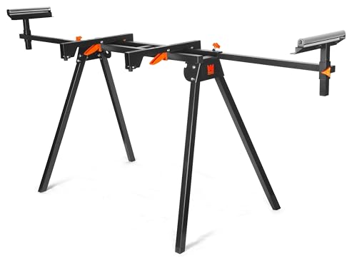 WEN Universal Collapsible Miter Saw Stand, 350-Pound Capacity (MSA200) WEN