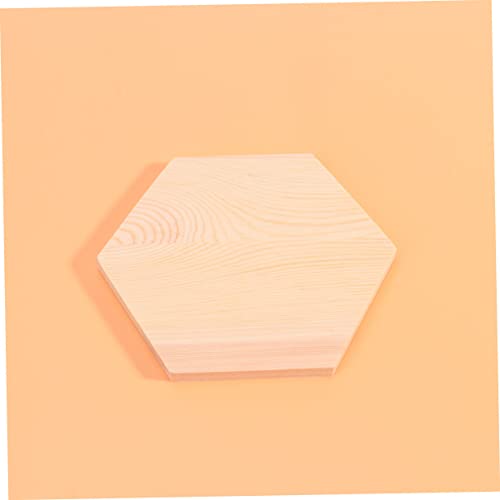 COHEALI 20 Pcs Unfinished Wood Cutout Shapes Ornament Kits for Kids Wood Cutouts for Crafts Unfinished Wood Cutouts Unfinished Wood Shapes Wood COHEALI