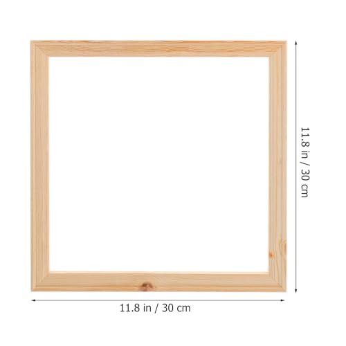 DECHOUS 5pcs Empty Frame Solid Wood Picture Frame Wood Specimen Frame Memory Picture Wall Frame Unfinished Wood Frames Rustic Frames Rustic Picture DECHOUS