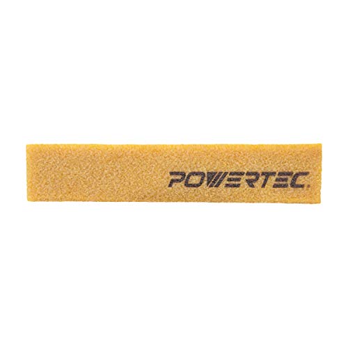 POWERTEC 71002-P4 Abrasive Cleaning Stick for Sanding Belts & Discs | Natural Rubber Eraser - Woodworking Shop Tools for Sanding Perfection, 4 PK POWERTEC