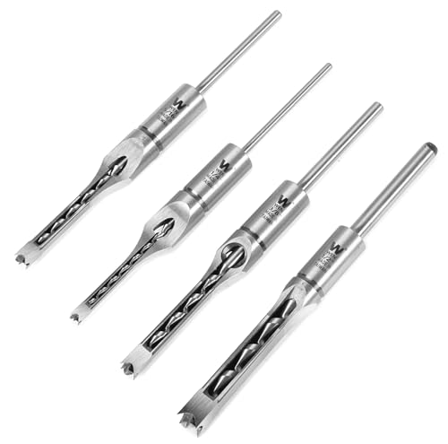WEN 4-Piece Premium Mortising Chisel Set for Woodworking (CH4313M) WEN
