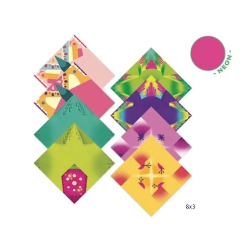 DJECO Origami Paper Craft Kit - Tropics (Level 3) DJECO