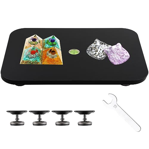 Co-Goldguard Resin Leveling Table, 16" x 12" Adjustable Leveling Board for Epoxy Resin,Self Leveling Table for Resin Art Crafts,Resin Co-Goldguard