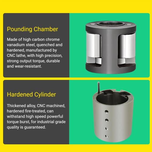 Pneumatic Screwdriver, 1/4" Air Straight Pneumatic Screwdriver with Screwdriver Bit and Hook, 9000rpm Air Screwdriver Mini Power Tool Screw Driver Jectse