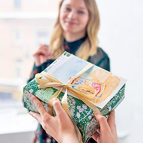 Blank Watercolor Cards with Envelopes NOT FOLDED - 30 Pack : 30 Postcards and 30 Envelopes 5x7" - Watercolor Postcards 300GSM - DIY Thank You Card, Zenacolor