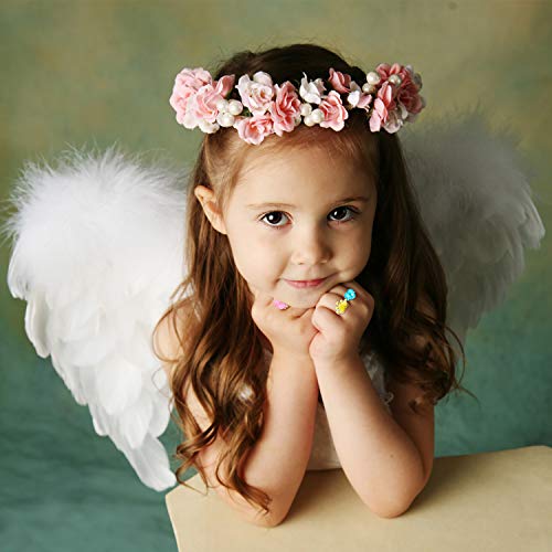 WATINC 24Pcs Adjustable Princess Pretend Jewelry Rings, Girl’s Jewelry Dress Up Play Toys, Rhinestone Gift Set in Box for Little Girls, No WATINC