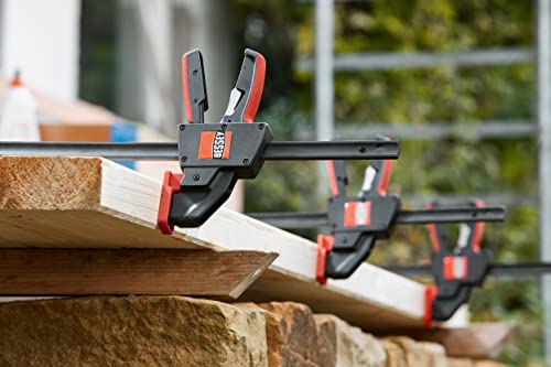 BESSEY EHK SERIES - 600 lb Clamping Force - 24 in - EHKXL24 Trigger Clamp Set - 3.625 in. Throat Depth - Wood Clamps, Tools, & Equipment for Bessey
