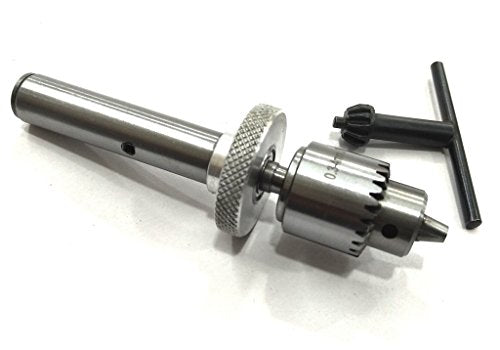 Precision Fine Micro Drill Mill Adapter Miniature Quill 1/2" Shank with JT0 Drill Chuck 0.3-4 mm-Manual Feed Control Avoids Drill ASSORTS