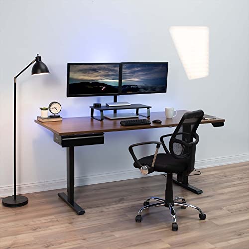 VIVO 16 inch Under Desk Mounted Sliding Pull-out Drawer without Shell for Office Desk, Storage Organizer for Sit Stand Workstation, Black, VIVO