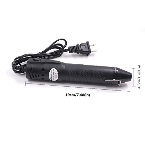 mofa Embossing Heat Pen,Mini Heat Gun,Hot Air Pen Tools Shrink Pen with Stand For DIY Embossing And Drying Paint Multi-Purpose Electric Heating mofa