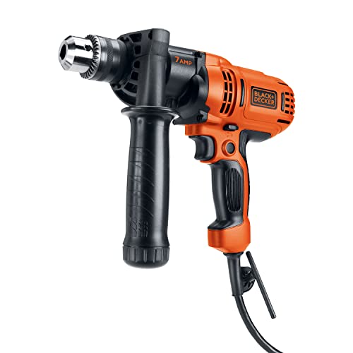 BLACK+DECKER 7.0 Amp 1/2 in. Electric Drill/Driver Kit (DR560) BLACK+DECKER