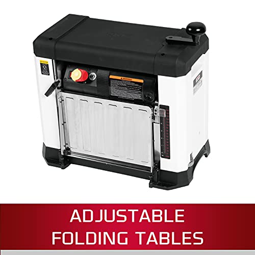 JET 13-Inch Benchtop Planer, Helical Style, 18/26 FPM, 1Ph 120V (JWP-13BT) Jet