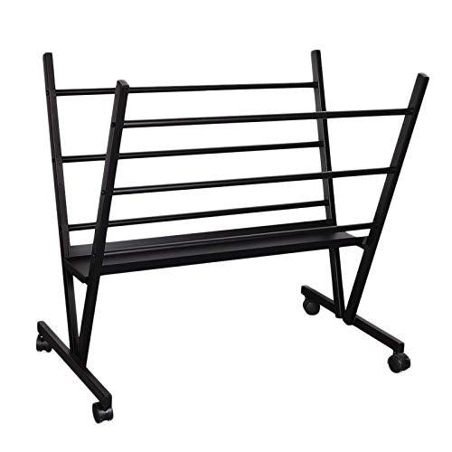 Falling in Art Metal Print Rack, Drying Display, Storage Stand for Artworks, Posters, Prints, Great Assistant for Shows & Galleries, Easy Moving with Falling in Art