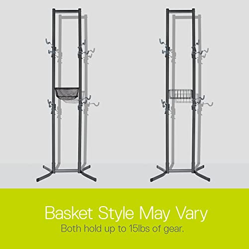 Standing Bike Rack by Delta Cycle - Tool-Free Adjustable Bike Floor Stand for Mountain, Fat Tire, Road Bikes, Freestanding Bike Stand for Garage Delta Cycle & Home