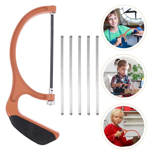 Uonlytech 1 Set Mini Saw Hand Saw Hacksaw for Metal Children Mini Hacksaw Mini Diy Handsaw Kids Diy Hacksaw Kid Woodworking Hacksaw Woodworking Uonlytech