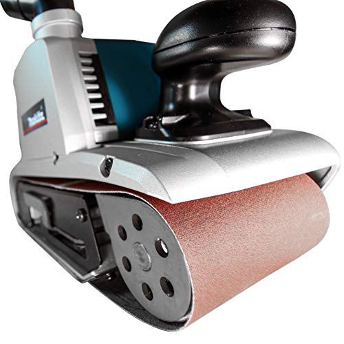 Makita 15 Piece - 4" Multi-Grit Sanding Belt Set For 4" Belt Sanders – Complete Sanding Set For Wood & Metal - 80-240 Grits Makita