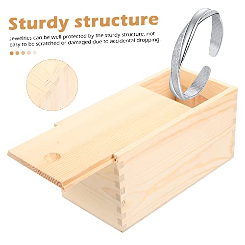 Anneome Box Box Pull Out Wooden Box Retro Decor Large Storage Bins Trinket Case Tray Decor Jewlery Trays Sundries Storage Case Decorative Boxes Anneome