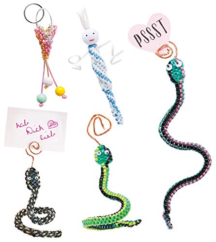 Scoubidous Bastelset 197 Teile Glorex