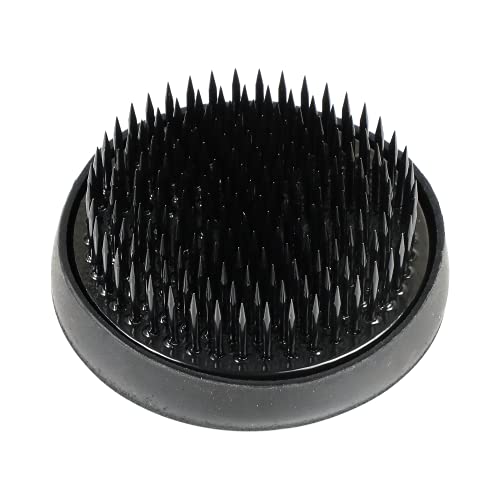 Wazakura Made in Japan Ikebana Tool Kit - Koryu Scissors + Black Kenzan Flower Holder, Japanese Floral Arrangement Set, Florist Shears and Pin Frog Wazakura