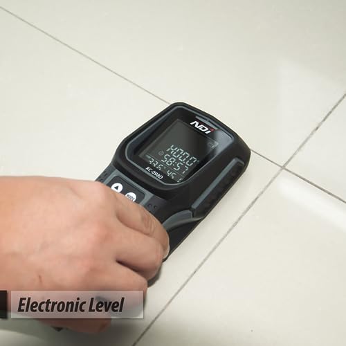 Multi function Stud Finder Wall Scanner with Laser Liner Metal Framing Tool Joist Pipe Finder and Live Wire Detection NDI