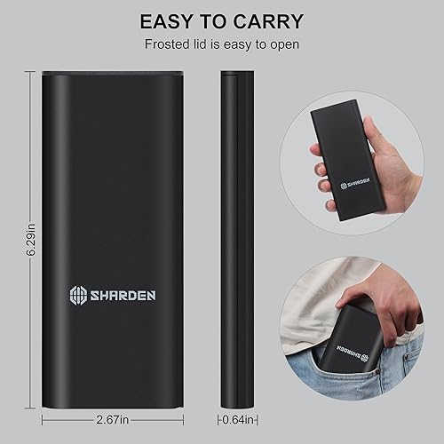 SHARDEN Precision Screwdriver Set 49 in 1 Small Screwdriver Set Magnetic Screwdriver Kit Electronic Repair Tool kit for Laptop, iPhone, Computer, Sharden