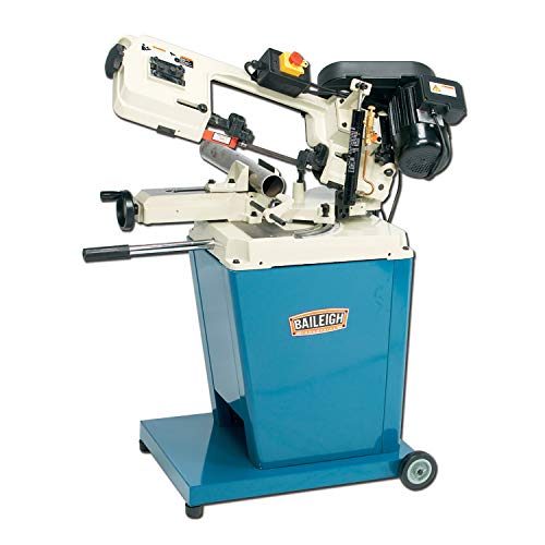 Baileigh 5" x 6" Horizontal Metal Bandsaw, 1Ph 110V (BS-128M) Baileigh