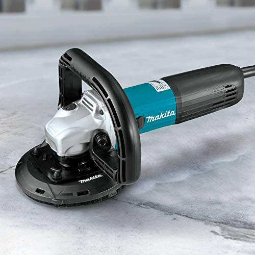 Makita PC5010CX1 5" SJS™II Compact Concrete Planer with Dust Extraction Shroud and Diamond Cup Wheel Makita