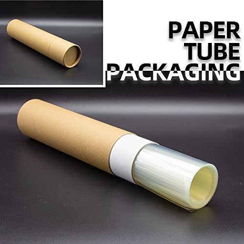 16PCS 6 Mil Blank Mylar Stencil Sheets,12 X 24 inch Clear Plastic Sheets, Clear Acetate Sheets for Cricut Crafts, Clear Plastic Sheets for Crafts and neglex