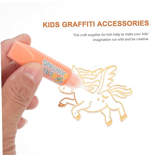 STOBOK 1 Set No-Bake Glue Painting DIY Supplies Diamond Art Accessories and Tools 5d Kit DIY Tray Organizer STOBOK