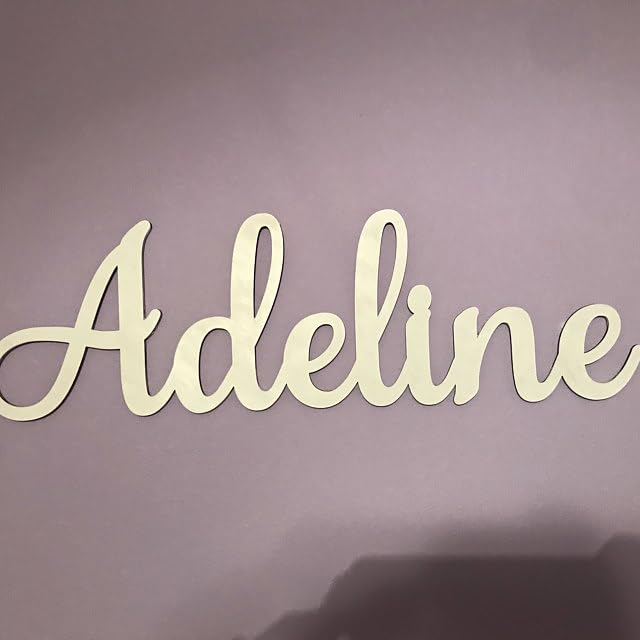 Custom Wood Name Sign, Personalized Wood Signs, Nursery Wall Decor, Baby Boy or Girl Name Sign, Large Word Cut Outs WoodArtSupply