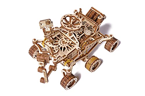 Wood Trick Mars Rover 3D Wooden Puzzle - Build & Explore a Functional Model for All Ages Wood Trick