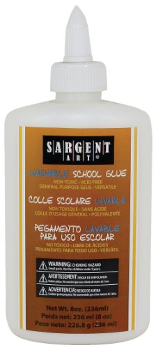 Sargent Art 22-1203 8-Ounce Washable School Glue Sargent Art