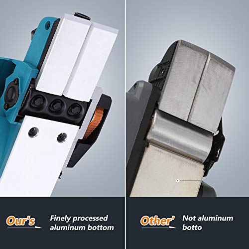 Electric Hand Planer, Electric Hand Planers Woodworking, 110v Portable Handheld Wood Planer Woodworking Power Tool for Home Furniture Us Plug Yosoo Health Gear