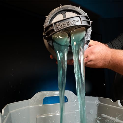 Frankford Arsenal Platinum Series Rotary Tumbler Lite with Clear Viewing Window and Leakproof Seal for Cleaning and Polishing During Reloading Frankford Arsenal