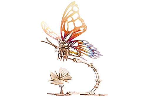 Mechanical UGEARS Wooden 3D Puzzle Model Butterfly Construction Set ugears
