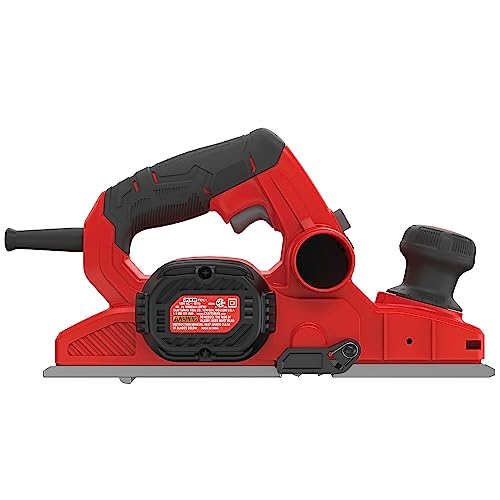 CRAFTSMAN Wood Planer, Hand Planer with Blades, Wrench and Edge Guide, 5/64-inch, 16,500 RPM, 6 Amp, Corded (CMEW300) Craftsman