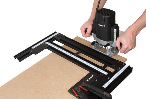 Trend Enterprises Trend Varijig Tenon and Grooving Jig for Precise Routing of Grooves and Tenons, VJS/TG/JIG TREND