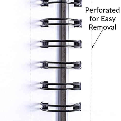 Sketch Pad 9"x12", 2 Pack, 100 GSM, 100 Sheets Perforated (Pack of 2 - Jumbo Sketchbook Pads 9" x 12") ARTISTIK