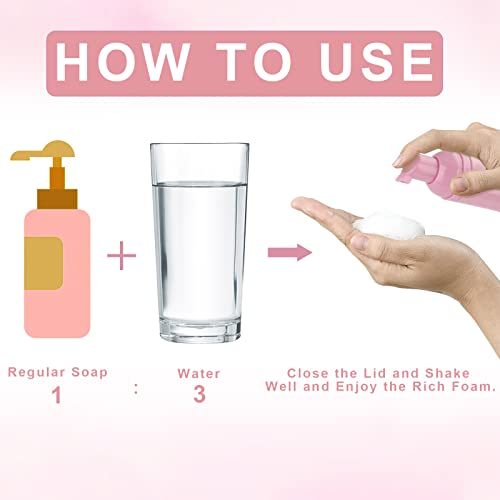 homicozy 40 Pcs Lash Shampoo Bottle Brushes Set, 10 Pcs Lash Shampoo Brushes, 10 Pcs Lash Brushes Tubes, 10 Pcs Eyelash Shampoo Dispensers, 10 Pcs homicozy