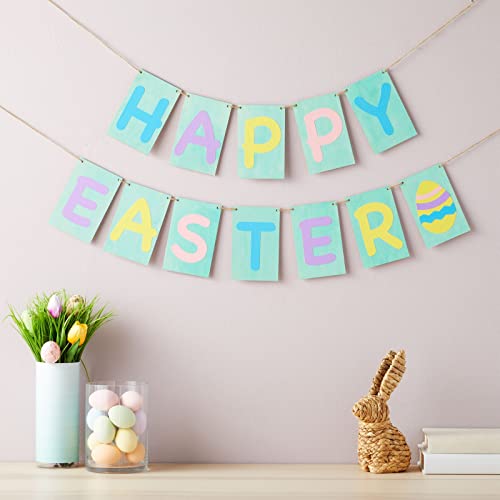 50 Pack Unfinished Wood Plaque Blanks with Jute String for Crafts, DIY Party Banners, Wooden Pennants, Blank Wooden Signs for Crafts, Art Projects Bright Creations