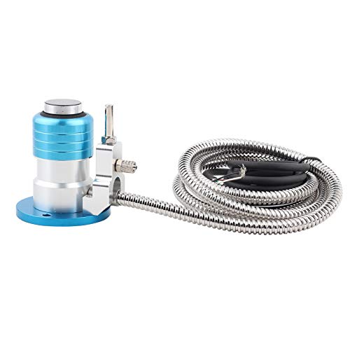 CNC Automatic Tool Sensor Gauge, DC 24V Normally Closed CNC Z Axis Tool Setter with LED, Aluminum Alloy Z Axis Probe Tool Touch Sensor Setting Gauge BTER