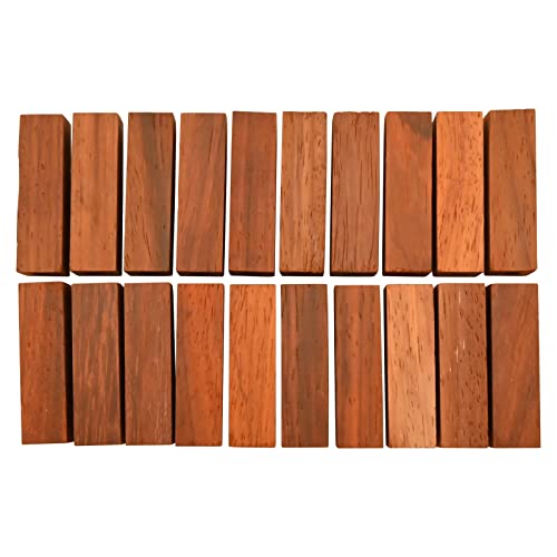 Penn State Industries PKEZ3 Pre-drilled 7mm E-Z Mini Pen Blanks, 9/16" x 9/16" x 2-1/32", Padauk, 20pcs Penn State Industries