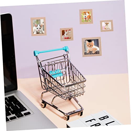 DECHOUS 10pcs Solid Wood Frame Dollhouse Photo Frame Miniature Photo Frames Simulation Picture Frame Unfinished Wood Frames Bulk Picture Frames DECHOUS