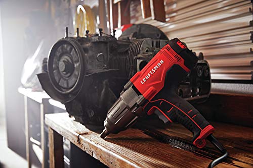 CRAFTSMAN Impact Wrench, 1/2 inch, 7.5 Amp, Corded (CMEF901) Craftsman