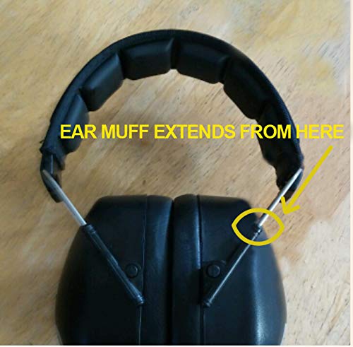Professional Safety Ear Muffs by Decibel Defense - 37dB NRR - The HIGHEST Rated & MOST COMFORTABLE Ear Protection for Shooting & Industrial Use - THE DECIBEL DEFENSE